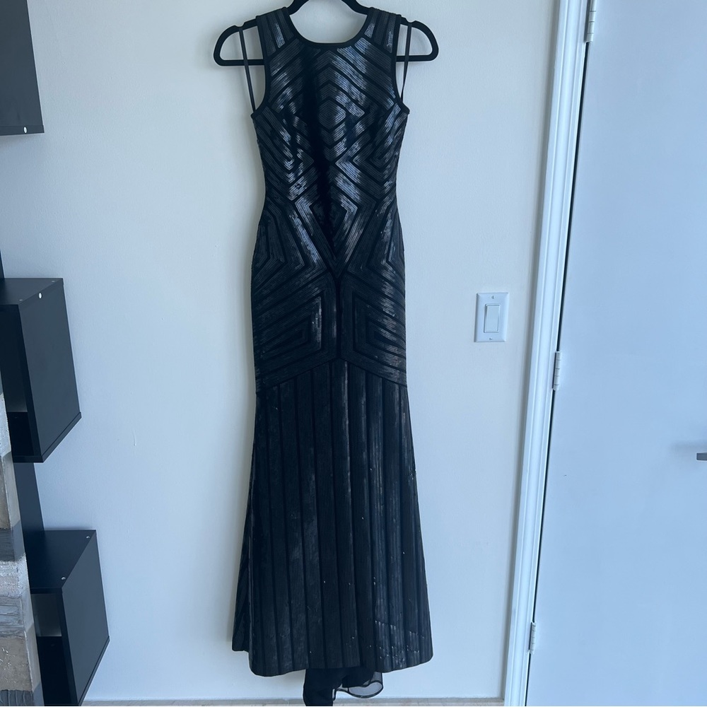 BCBG MAXAZRIA Sequin Formal Dress | XXS